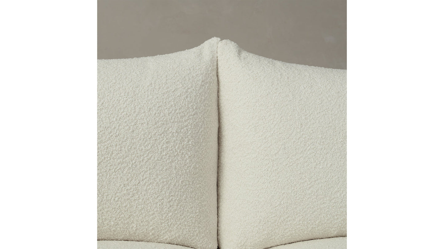 The Jones Modular  - Italian Bouclé White Sofa