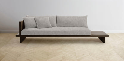 The Muir Arm on Left - Belgian Linen Agate Sofa