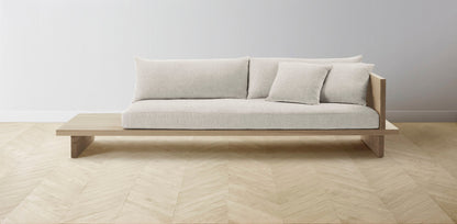 The Muir Arm on Right - Merino Dusk Sofa