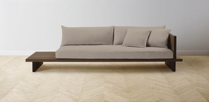 The Muir Arm on Right - Performance Bouclé Morel Sofa