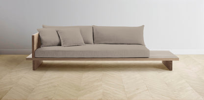 The Muir Arm on Left - Performance Bouclé Morel Sofa