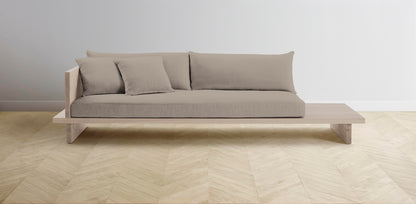 The Muir Arm on Left - Performance Bouclé Morel Sofa