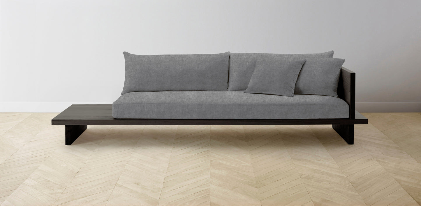 The Muir Arm on Right - Performance Melange Weave Night Sofa