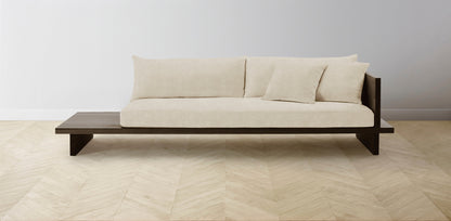 The Muir Arm on Right - Performance Melange Weave Shell Sofa