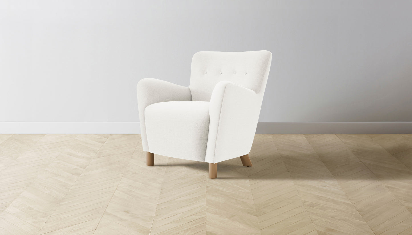 The Perry  - Performance Woven Chenille Lace Chair