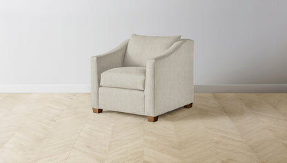 The Sullivan  - Performance Stonewashed Linen Dew Chair
