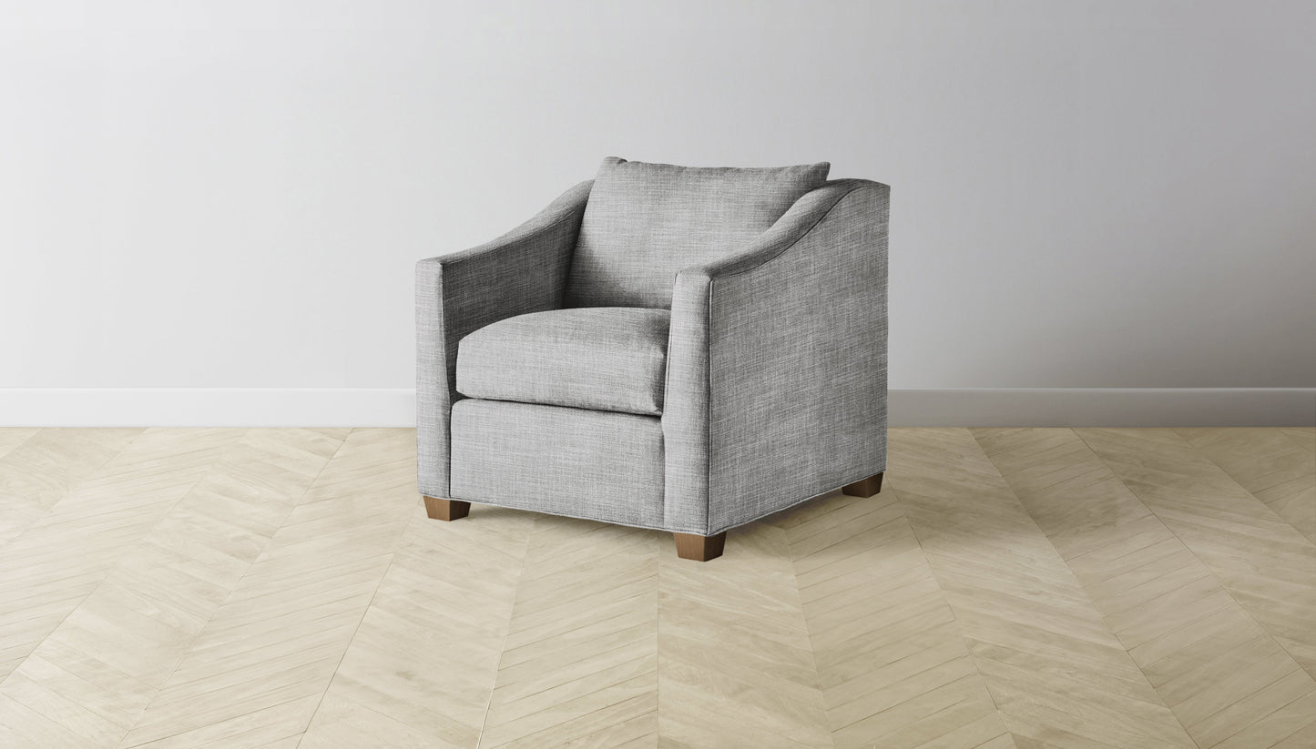 The Sullivan  - Performance Textured Tweed Alpine Chair