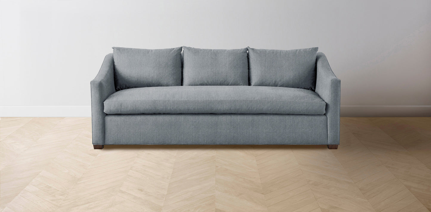 The Sullivan  - Performance Melange Weave Aegean Sofa