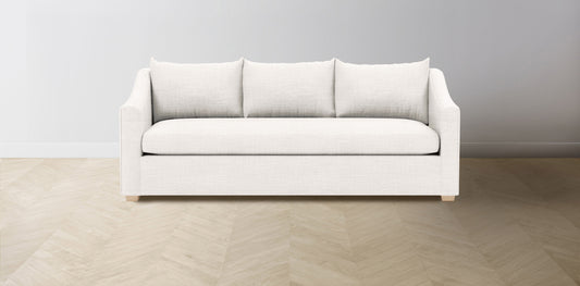 The Sullivan  - Performance Textured Tweed Snow Sofa