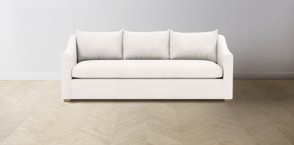 The Sullivan  - Performance Textured Tweed Snow Sofa