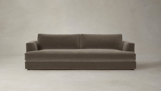 The Varick  - Mohair Mink Sofa