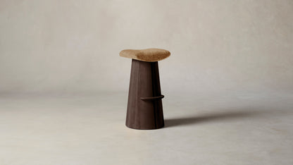 The Weston  - Belgian Linen Chai Bar and Counter Stool