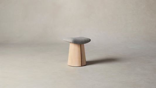 The Weston  - Italian Bouclé Waterfall Stool