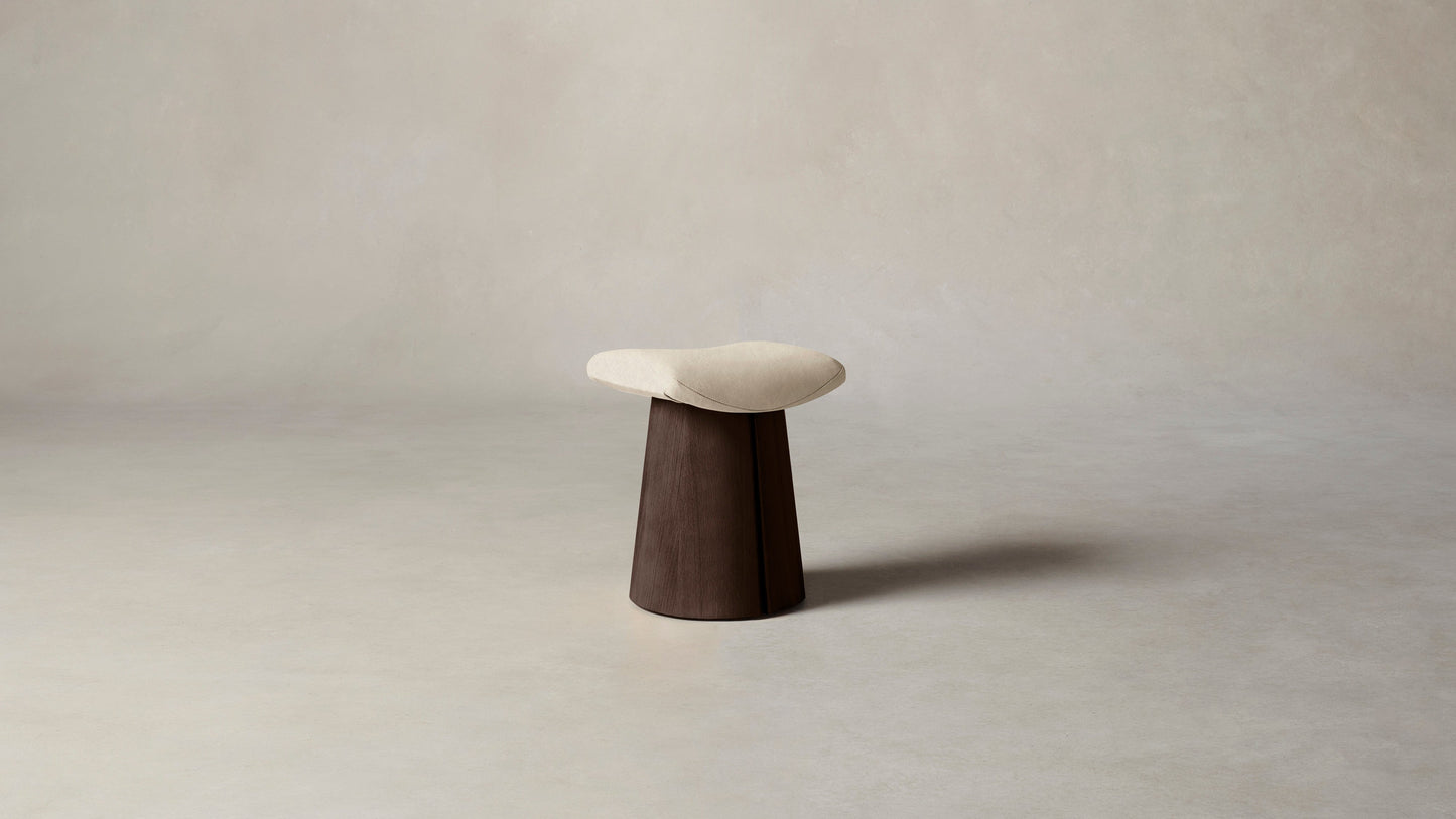 The Weston  - Tuscan Leather Bisque Stool